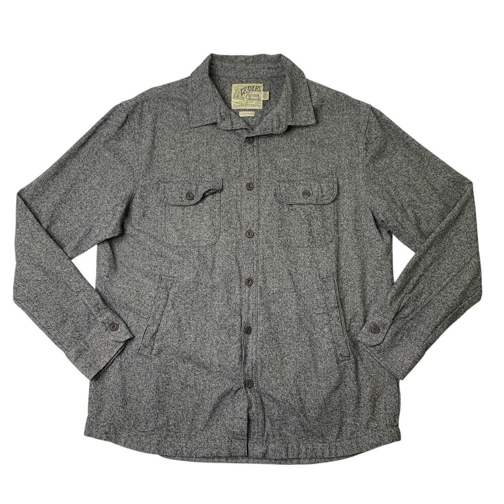 Grayers Shirt Jacket Mens XL Extra Large Outdoor Garments Heavyweight Shacket
